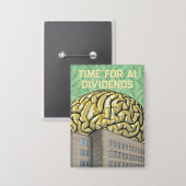 Badge Time For AI Dividends (Recto/Verso)