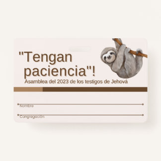 Badge TJ Recuerdo de Insignia | Asamblea Regional 2023