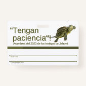 Badge TJ Recuerdo de Insignia | Asamblea Regional 2023 (Dos)