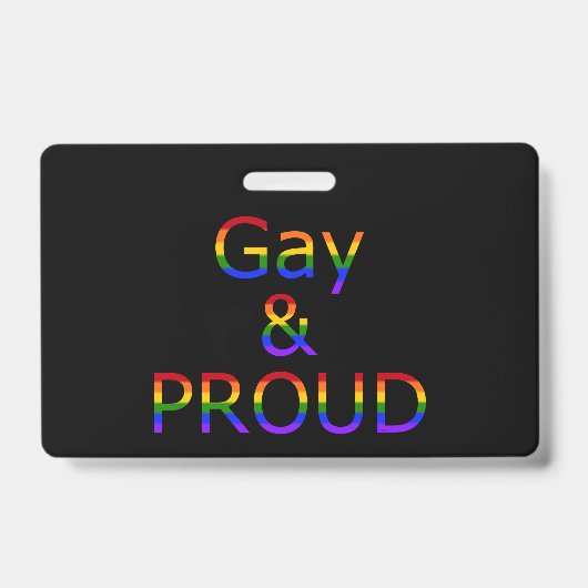 Badge Tomber gay et fier (Avant)