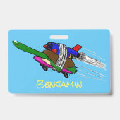 Badge Tortue volante (Arrière)