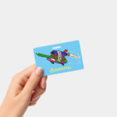 Badge Tortue volante (Manuel / portable)