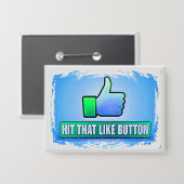 Badge Touchez ce bouton Like (Recto/Verso)