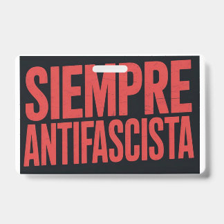 Badge Toujours Antifasciste