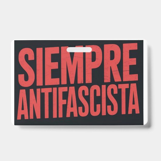 Badge Toujours Antifasciste (Avant)
