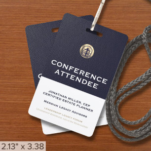 Badge Tour de cou personnalisable pour conférence