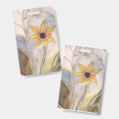 Badge Tournesol (Avant & arrière)