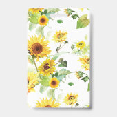 Badge Tournesol à l'aquarelle (Arrière)