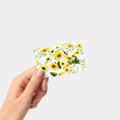 Badge Tournesol Aquarelle 7 (Manuel / portable)