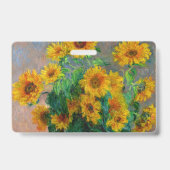 Badge Tournesols de Monet (Arrière)