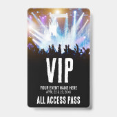 Badge Tous les accès VIP (Avant)