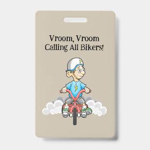 Badge Tous les motards sont appelés