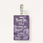 Badge Toute la saison Insigne de Fleur de patrouille Pét (Dos avec clip)