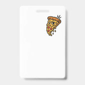 Badge 🍕 Tranche de pizza impertinente (Arrière)