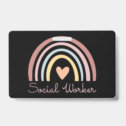 Badge Travailleur social II (Avant)