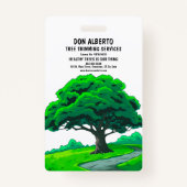 Badge Tree Trimming Services Oak Tree Logo | Photo (Dos)