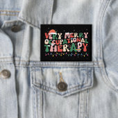 Badge Très Joyeux ergothérapie Noël OT Noël (Insitu)