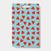 Badge Triangles de pastèque (Arrière)