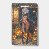 Badge Trick ou le traitement, Brave Halloween Costume Gi (Arrière)