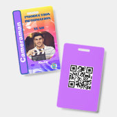 Badge Tricolore (Avant & arrière)