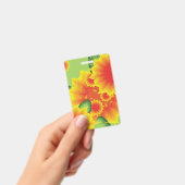 Badge Tropical Floral Style (Manuel / portable)