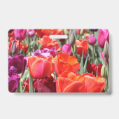 Badge Tulipes chaudes tombées (Arrière)