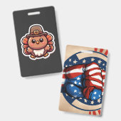 Badge Turquie Trottin' Cutie (Avant & arrière)