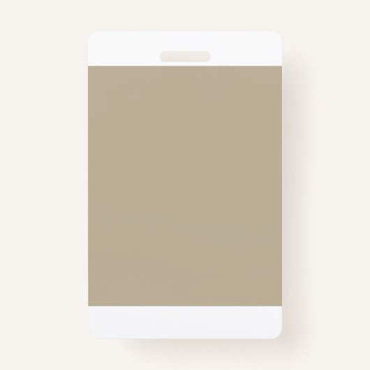 Badge Un arrière - plan brun solide avec un doux, unifor (Dos)