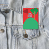 Badge Un couple en rendez-vous  (Insitu)