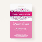 Badge Un volontaire photographe joyeux et joyeux bandeau (Dos)