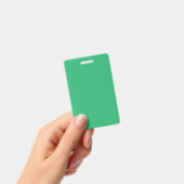 Badge Une feuille verte vif avec des veines proéminentes (Manuel / portable)