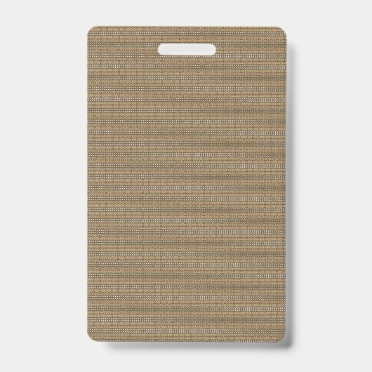Badge Une image rapprochée montrant un tissu avec un an (Avant)