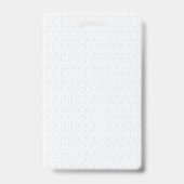 Badge Une surface complètement blanche et sans caractéri (Arrière)