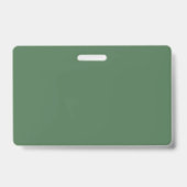 Badge Uni vert mousse (Arrière)