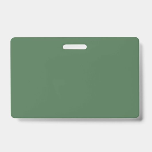 Badge Uni vert mousse (Avant)