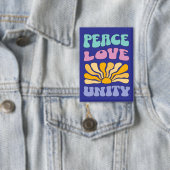 Badge Unité de l'amour pour la paix (Insitu)