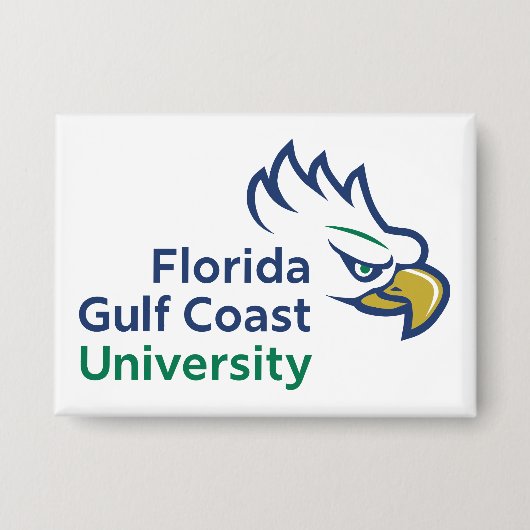 Badge Université de la côte du golfe de Floride | FGCU A (Recto)