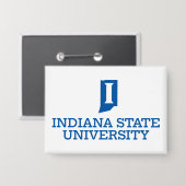 Badge Université d'État de l'Indiana (Recto/Verso)