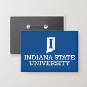 Badge Université d'État de l'Indiana (Recto/Verso)