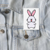 Badge Usara the Bunny – Simple Cute Character Front View (Insitu)