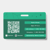 Badge Usher (Arrière)