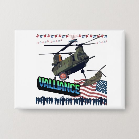 Badge Valliance blanc (Recto)