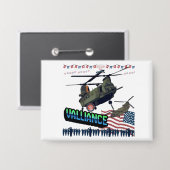 Badge Valliance blanc (Recto/Verso)