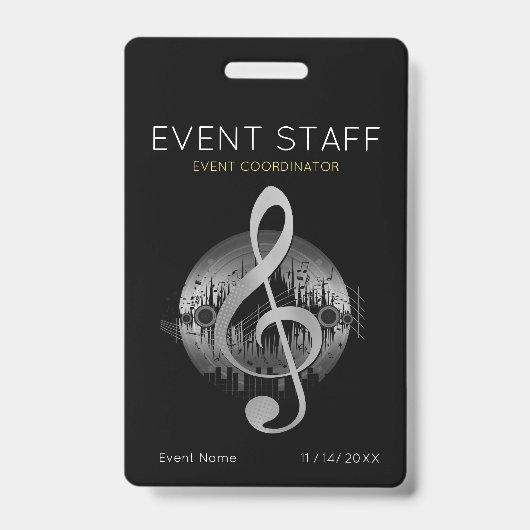 Badge van coördinator evenementen personeel Deligh (Voorzijde)