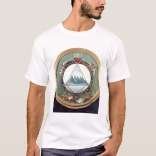 Badge van de Federatie van Guatemala T-shirt