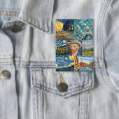 Badge Van Gogh Fine Art Collage (Insitu)
