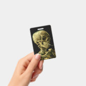 Badge Van Gogh Fumer du squelette (Manuel / portable)