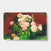 Badge Van Gogh Peonies et Roses (Arrière)