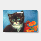 Badge Van Gogh Tuxedo Cat (Arrière)
