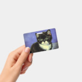 Badge Van Gogh Tuxedo Kitten (Manuel / portable)